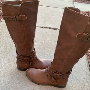Brash Brown Riding Boots Women’s size 12